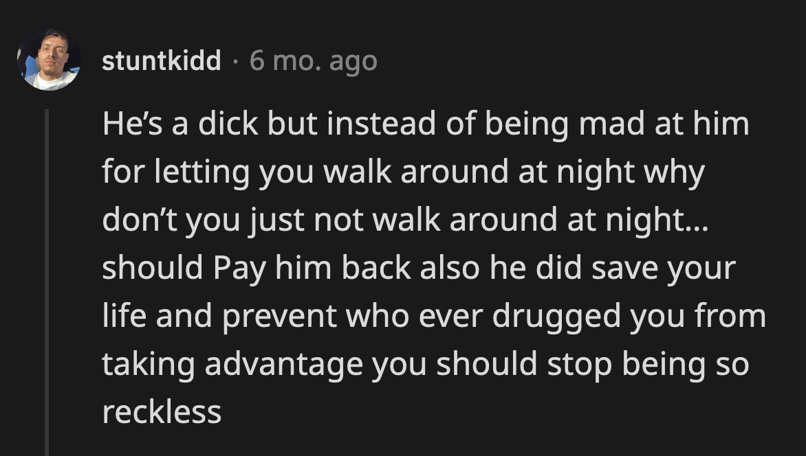 Someone got heavily downvoted after he reprimanded OP for being 