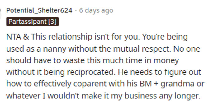 Many people even said that the relationship might not be for her simply because it seems like she's doing a lot, if not all, of the work.
