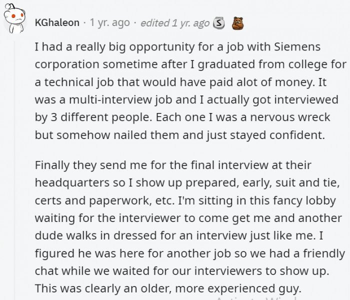 4. They decided based on appearances and that's completely unfair