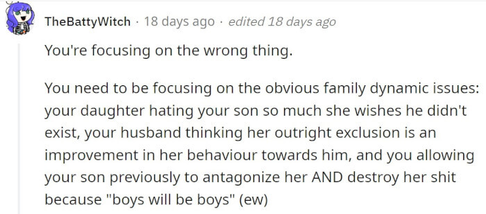 There is much more to the story than we know, but something definitely is wrong and needs to be addressed.