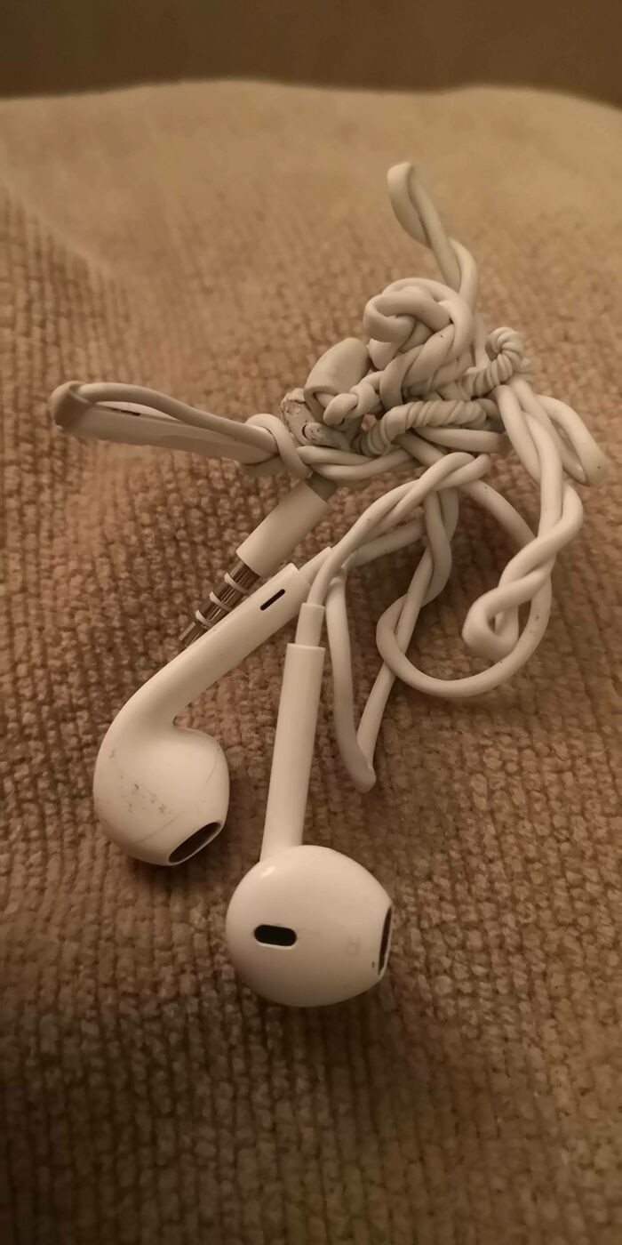 "Forgot My Headphones On The Ground While The Roomba Was Running"