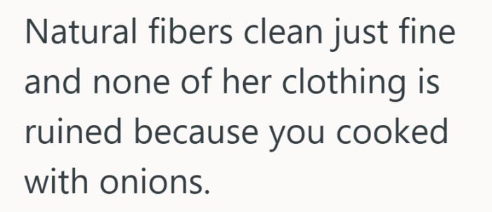 A quick wash sounds like enough to fix this, not replace a whole wardrobe.