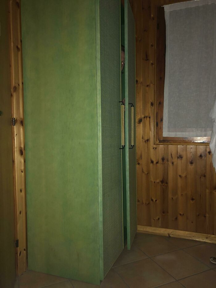 19. Someone is in the closet