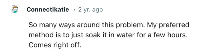 Washing a stainless steel pan is not as difficult as the roommate made it to be