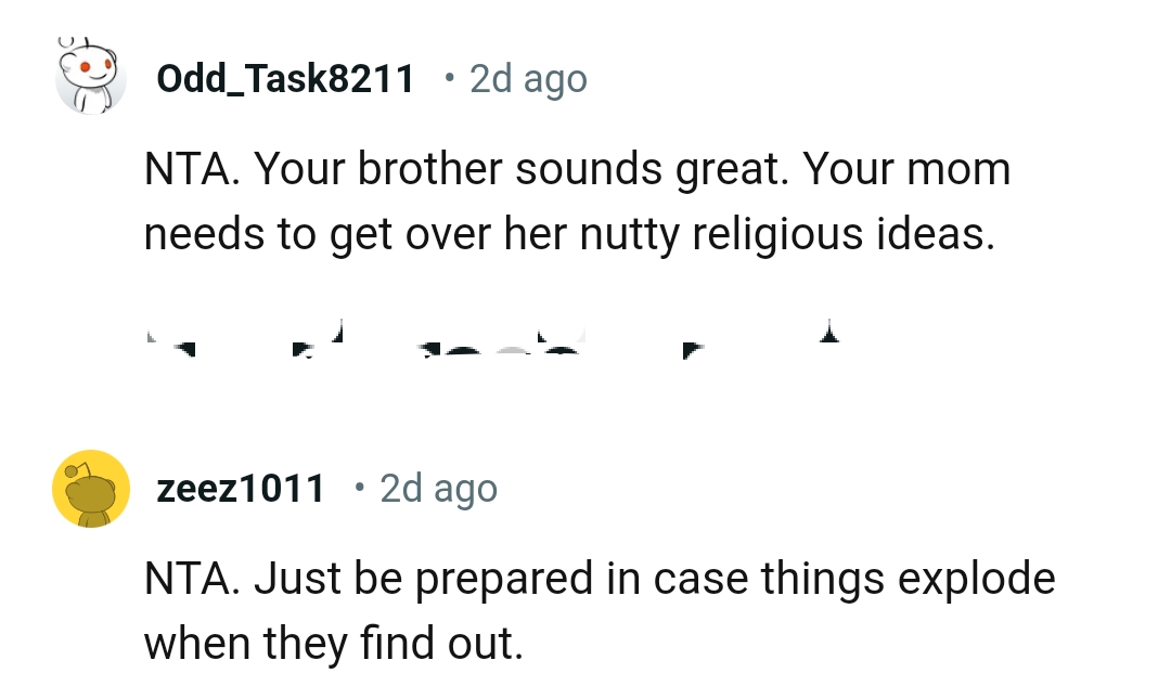 OP's brother sounds great