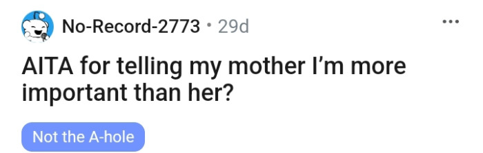 The story's headline