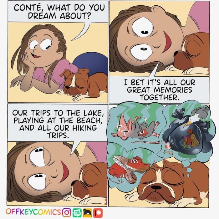 3. We remember different things...