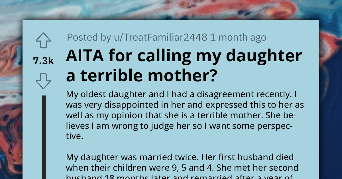 Mother Seeks Advice on Daughter Taking Grandson's Diary, Which He Uses to Cope with Father's Death