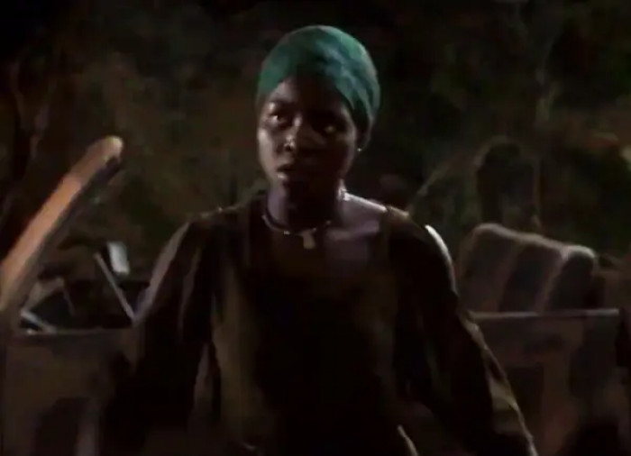 She only got the script six weeks before the production began.