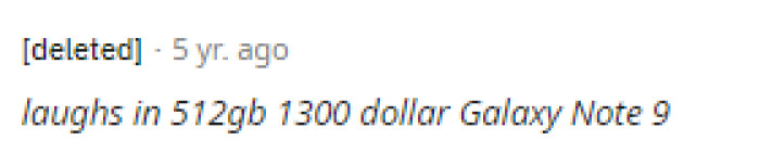 Now, this has to be my favorite comment yet because they absolutely said everything without even having to say anything.