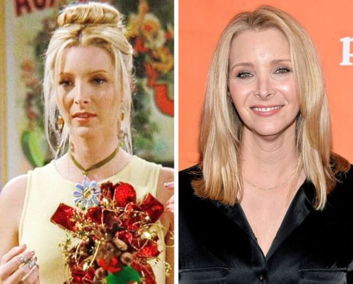 5. Lisa Kudrow acted as Phoebe Buffay from Friends (1994-2004)
