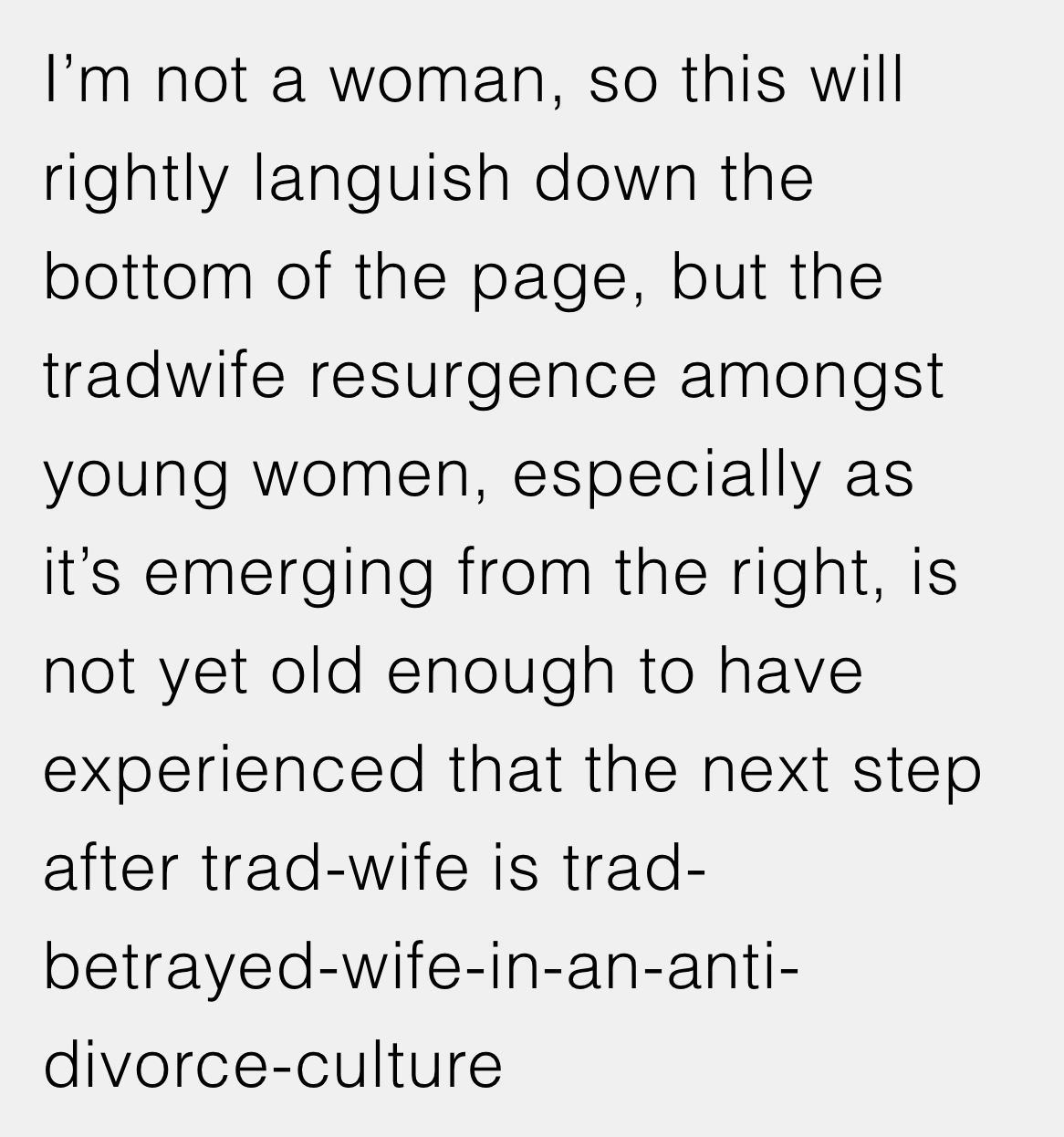 2. It’s truly a slippery slope