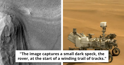 NASA Says Mars Orbiter Captured An Image Unlike Anything Seen Before