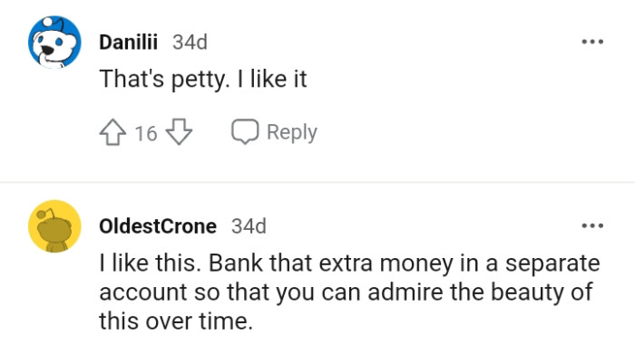 Admiring the beauty of it over time