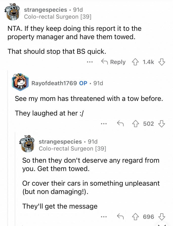 21. Repeated actions should be reported.