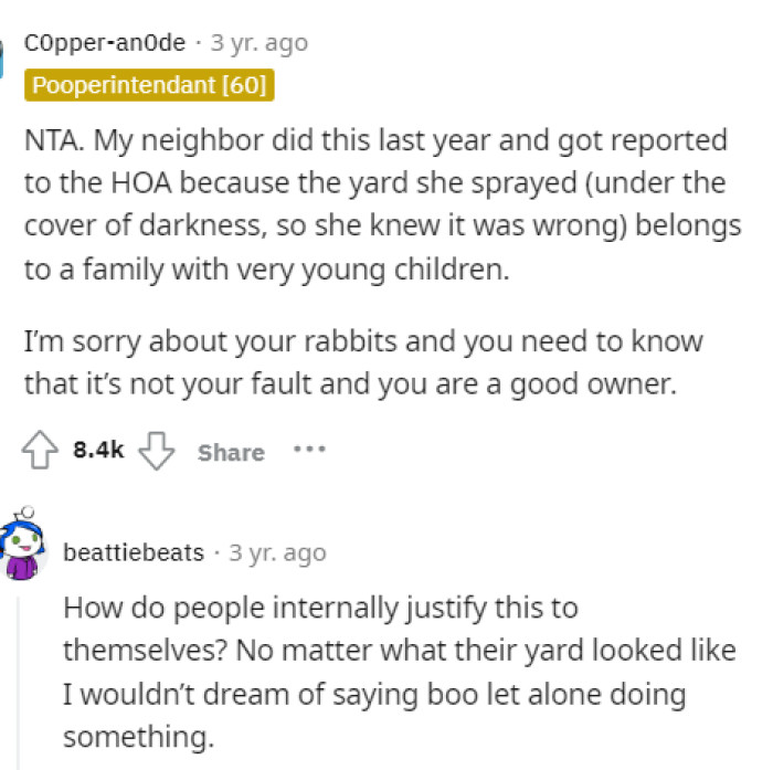 It seems like this type of thing has definitely happened before, and people have been in the same sort of situation with their neighbors.
