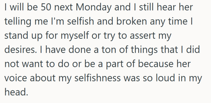 Proof that words can echo longer than any argument — some lessons outlast the frosting.