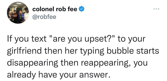 36. Which is soon to be followed by great detail about why