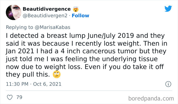 22. Always blaming it on the weight