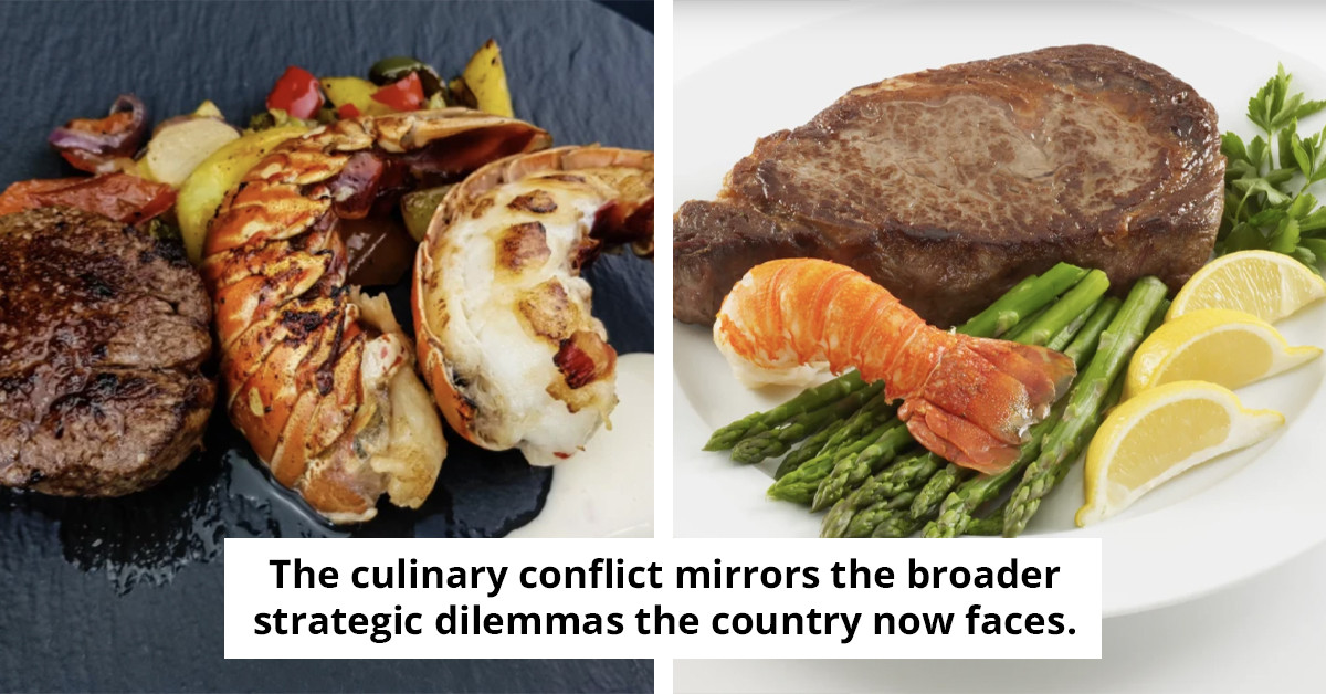 Service Member Discusses 'Steak and Lobster' Theory Amid Concerns Over US Troops' Recent Meal and Potential WW3 Implications