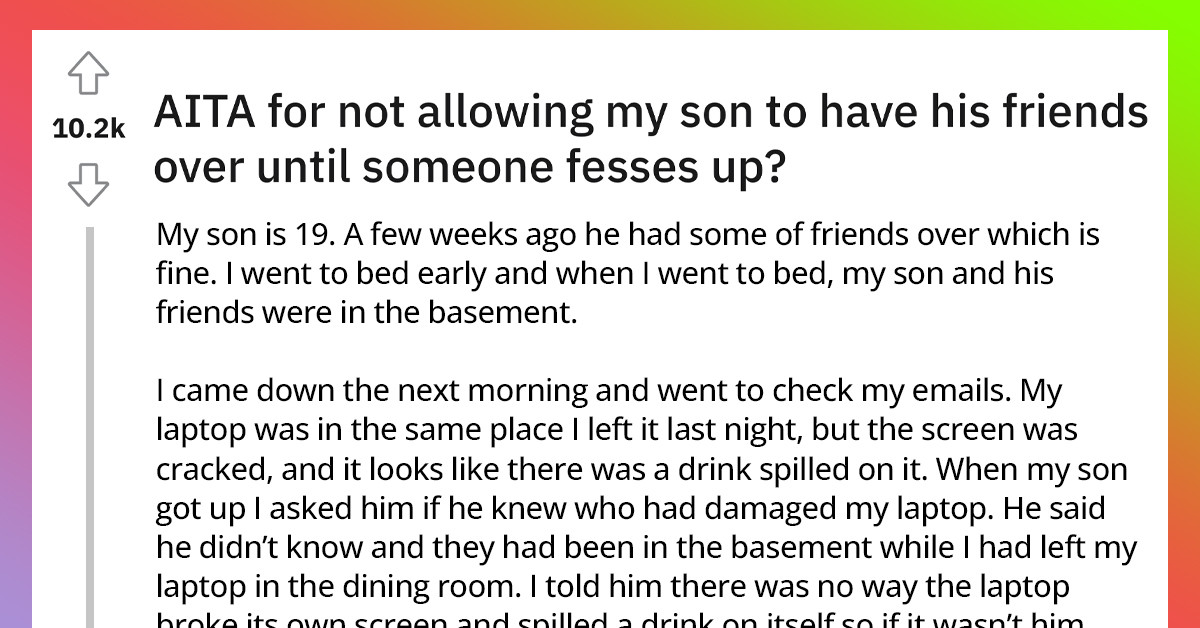 Mother Wants To Know If She's In The Wrong For Punishing Her Son