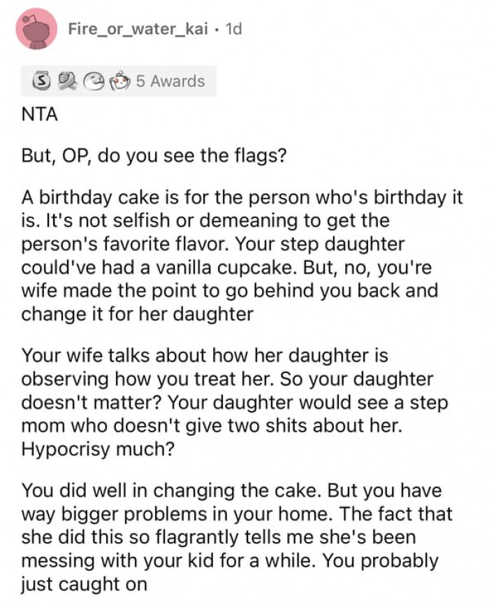 So Many Red Flags...