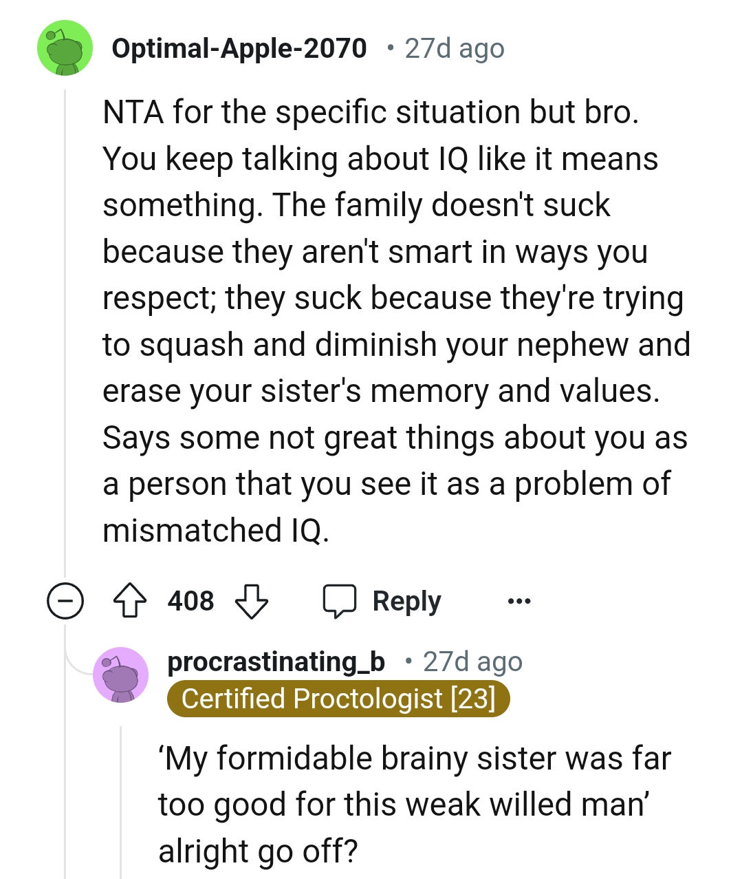 They're Trying to Squash and Diminish OP's Nephew