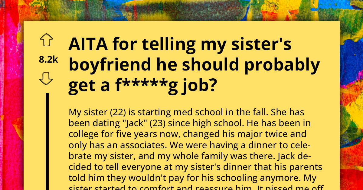 Protective Sibling Calls Out Sister's Boyfriend For Stealing The Spotlight In The Middle Of Party Celebrating Her Acceptance Into Med School