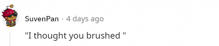 This would be so embarrassing