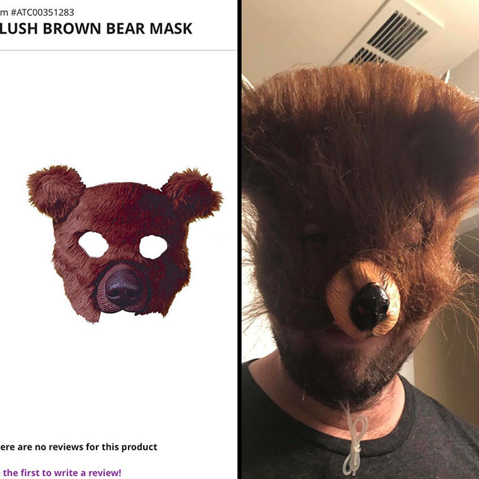 48. The Bear Mask My Friend Ordered vs. The Nightmare Fuel He Received