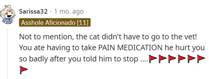 Red flags everywhere!