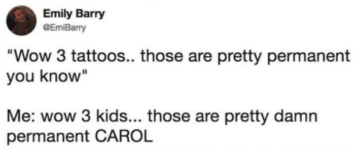 5. LOL... you asked for it first