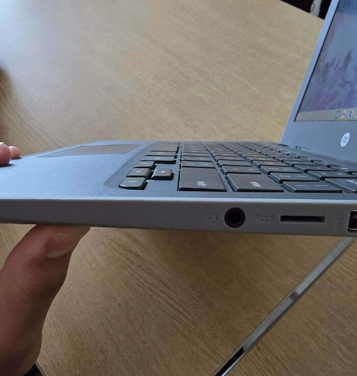 "The Chromebooks My School Has Us Use. Almost Every Single One Is Like This"