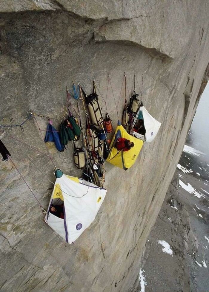 27. Climber’s Shelter At The Middle Of A Cliff