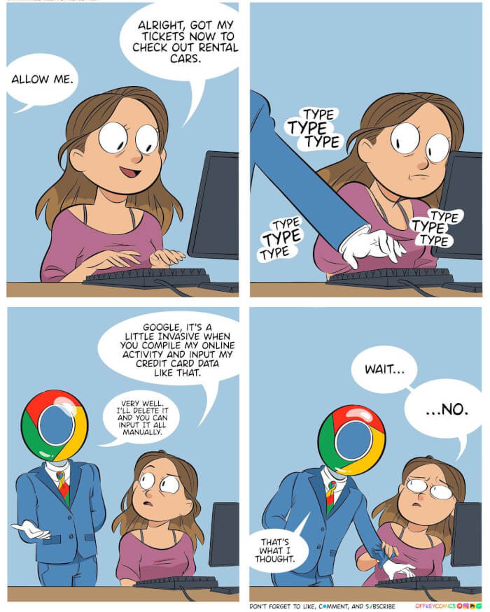 9. Web privacy but feel lazy