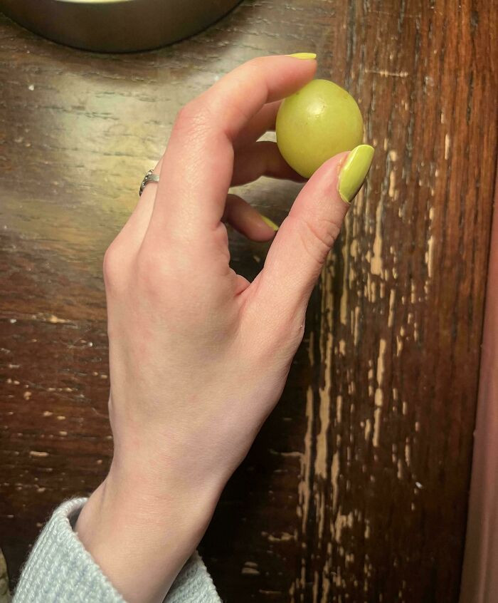 "My Nails And These Grapes"