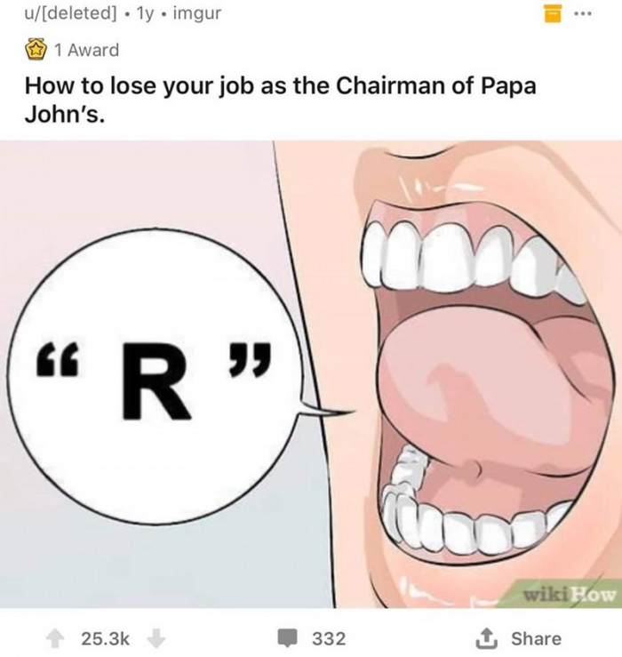 17. Lesson for the next chairman.