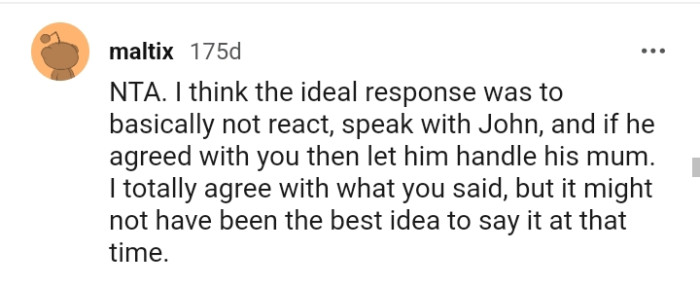 It might not have been the best idea to say it