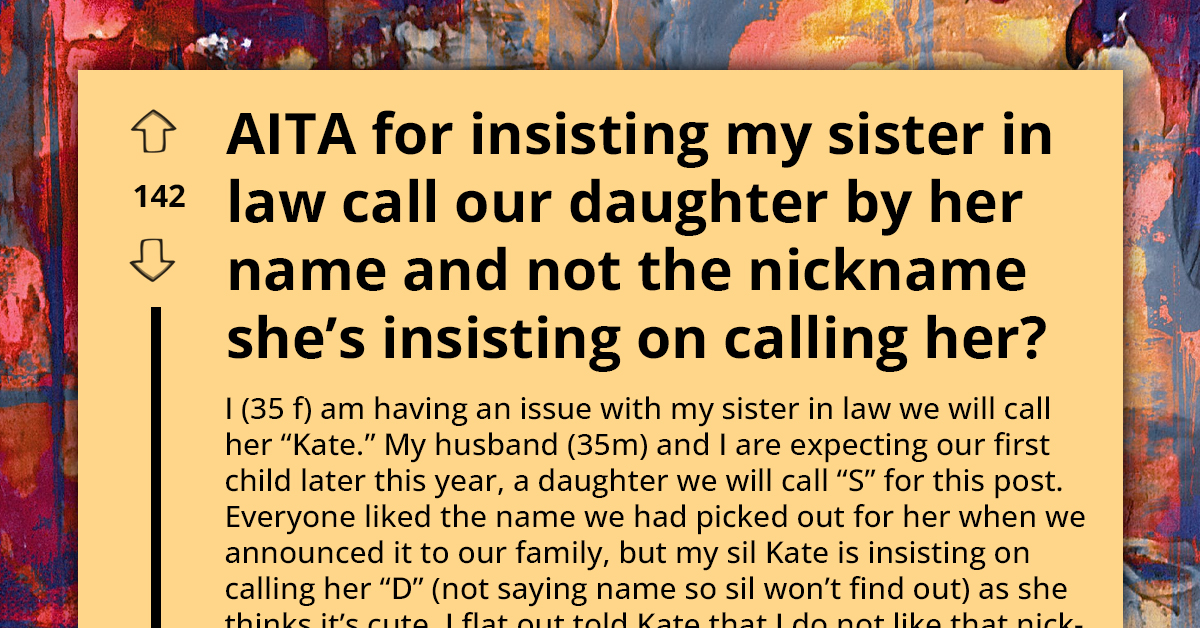 SIL's Insensitive Nickname Sparks Conflict In Expectant Mother's Family