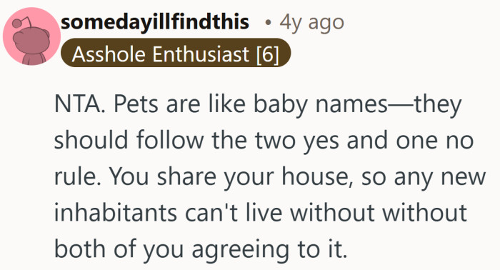 It frames the decision as shared responsibility, not anyone being unreasonable.