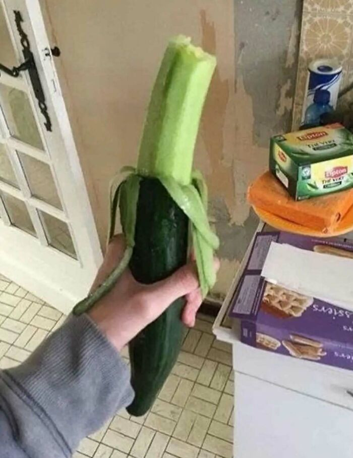 20. Ever seen a cucumber banana?
