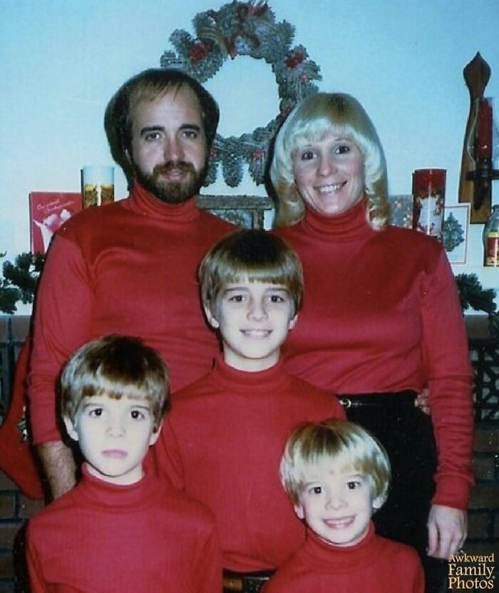 "My Mother Always Dressed My Brothers And I Alike, But One Christmas, She Made Everyone Do It"