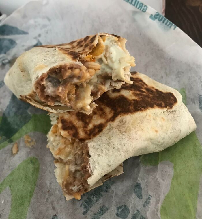 Taco Bell's 7 Layer Burrito