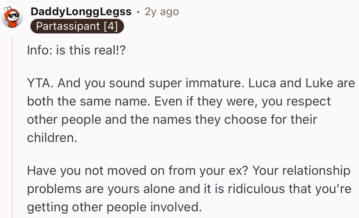 “YTA… Have You Not Moved On from Your Ex?”