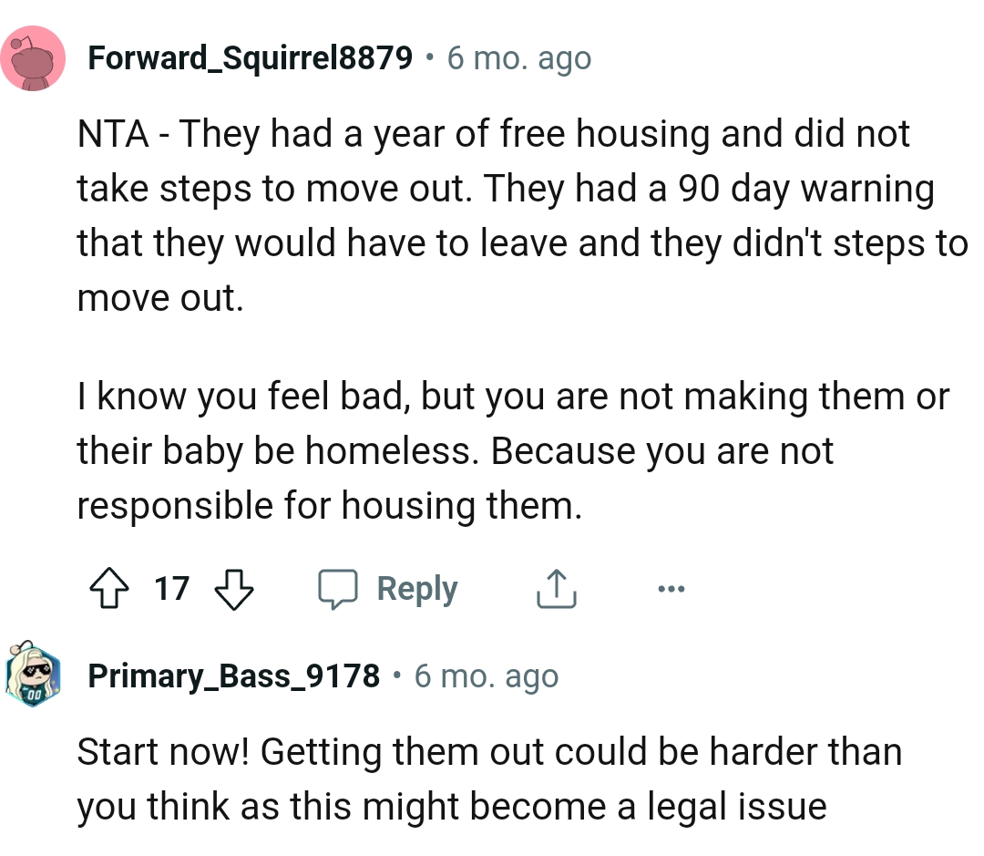 The OP's Not Responsible for Housing Them