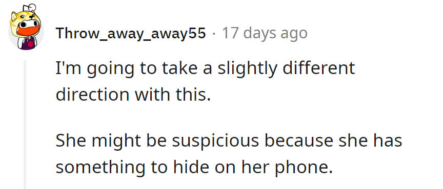 Looks like her phone might be a mystery novel with a plot twist waiting to unfold!