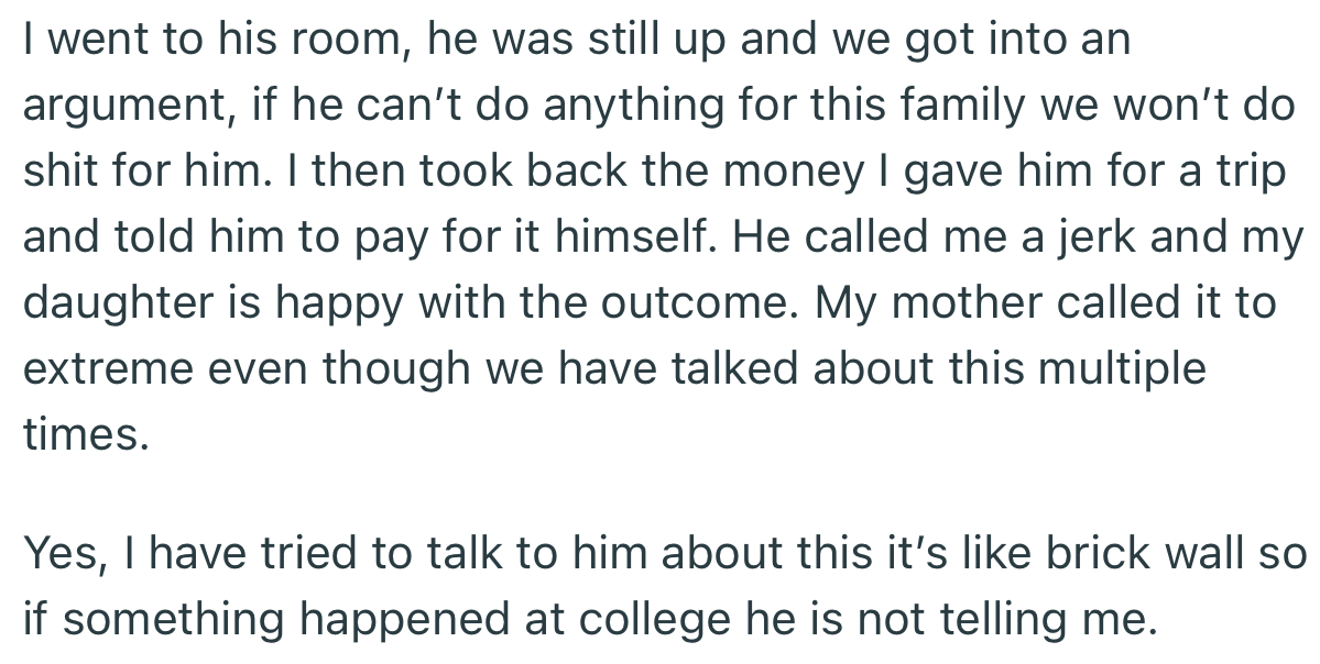 OP Decided to Give Him a Taste of His Own Medicine