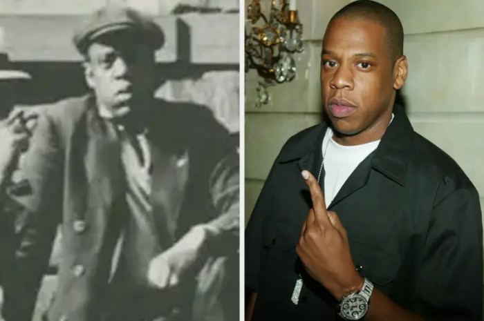 17. We don’t know how, but Jay-Z is in this photo from 1939 called 