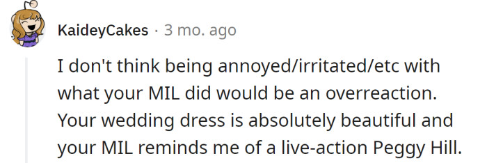 A Redditor said the OP was not overreacting