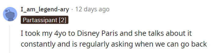 But sometimes, they do remember!